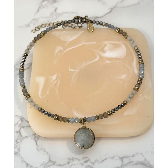 Vintage Loft Nephrite Chocker - Picture 3 of 6